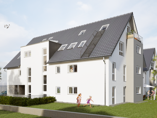 Terrassenwohnung zum Kauf - Neubau provisionsfrei 415.000 € 2 Zimmer 53,2 m² EG Schillerstraße 36 Herrenberg 71083