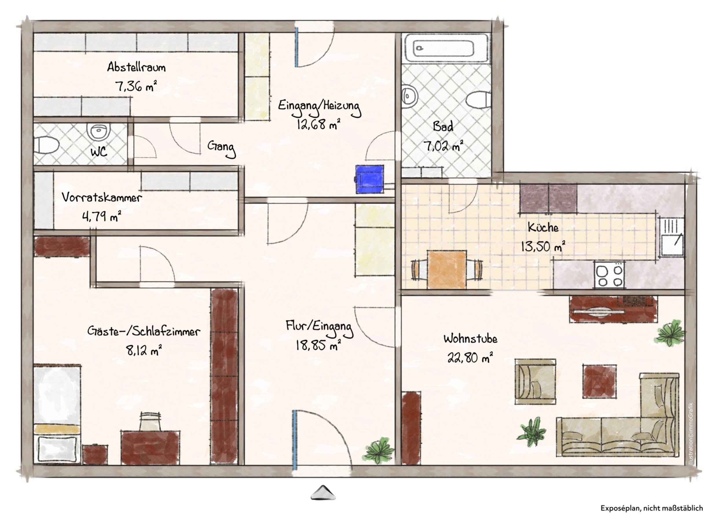 Einfamilienhaus zum Kauf als Kapitalanlage geeignet 169.000 € 7 Zimmer 120 m²<br/>Wohnfläche 960 m²<br/>Grundstück Käthe Kollwitz Straße 20 Walddorf Kottmar 02739