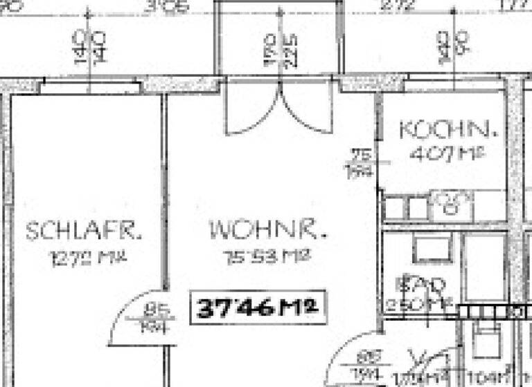 Wohnung zur Miete 168 € 2 Zimmer 37,9 m² frei ab 01.05.2026 Anton-Wildgans-Gasse 7 Judenburg 8750