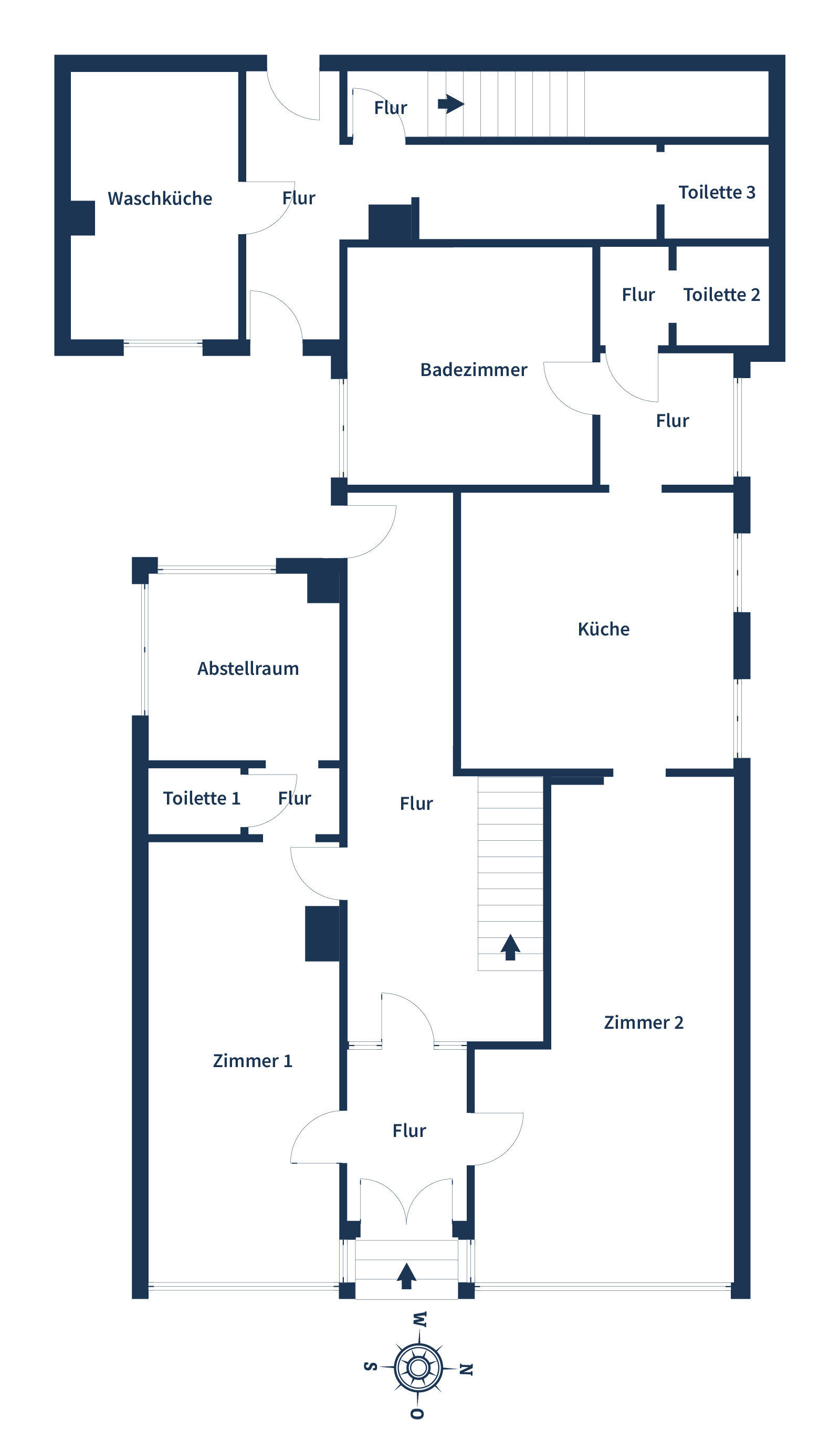 Mehrfamilienhaus zum Kauf 159.000 € 10 Zimmer 300 m²<br/>Wohnfläche 455 m²<br/>Grundstück Vlotho Vlotho 32602