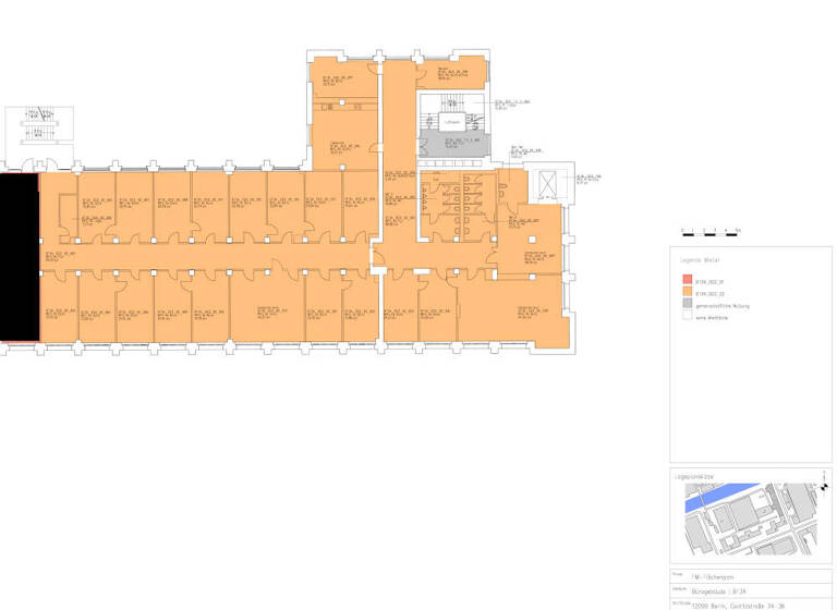 Bürofläche zur Miete provisionsfrei 14,50 € 8 Zimmer 955,4 m²<br/>Bürofläche Tempelhof Berlin 12099
