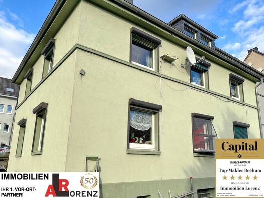 Mehrfamilienhaus zum Kauf als Kapitalanlage geeignet 595.000 € 8 Zimmer 204 m² 987 m² Grundstück Hordel Mitte 44793