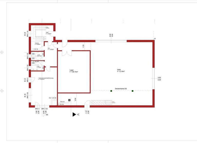 Büro zur Miete provisionsfrei 840 € 1 Zimmer 65 m² Bürofläche Danlohe Pilsach 92367