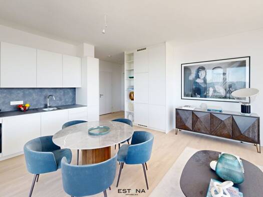 Wohnung zur Miete - Erstbezug 1.933 € 3 Zimmer 86,9 m² 32. Geschoss frei ab 01.11.2026 Donau-City-Straße Wien 1220