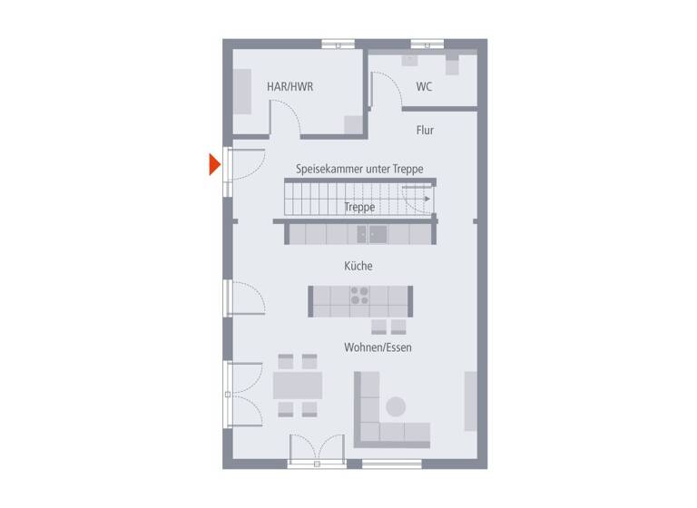Doppelhaushälfte zum Kauf 465.000 € 4 Zimmer 156,1 m² 500 m² Grundstück Putgarten Juliusruh 18556