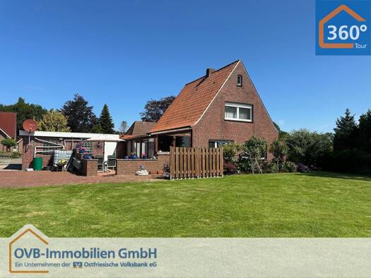 Einfamilienhaus zum Kauf 159.000 € 3 Zimmer 88 m² 1.001 m² Grundstück Deternerlehe Detern 26847