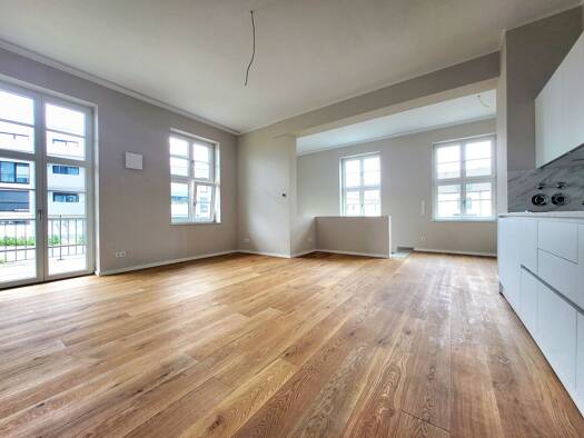 Wohnung zur Miete - Erstbezug 1.500 € 2 Zimmer 95,7 m² Bogenstraße 1 Wolfgang Hanau 63457
