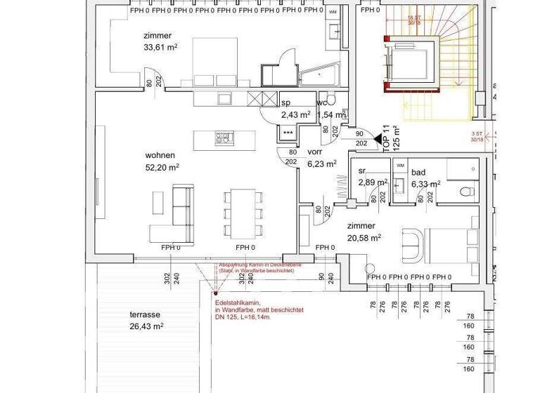 Wohnung zum Kauf 3 Zimmer 125 m² 4. Geschoss Kirchplatz 7 Oberndorf bei Salzburg 5110