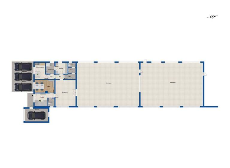 Produktionshalle zum Kauf 152 m² Lagerfläche Erkenbrechtsweiler 73268
