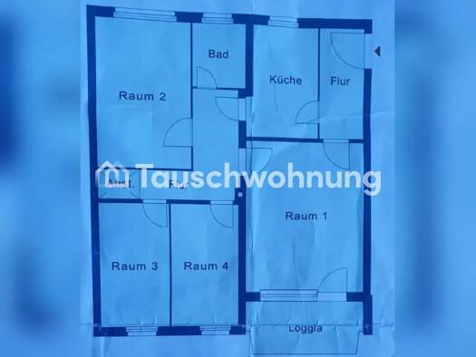 Wohnung zur Miete Tauschwohnung 478 € 4 Zimmer 80 m² 2. Geschoss Charlottenburg Berlin 13627