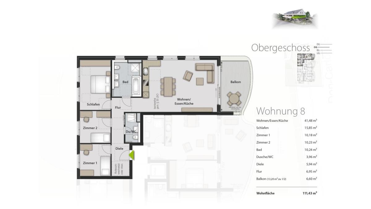 Wohnung zum Kauf provisionsfrei 1.075.000 € 4 Zimmer 111 m²<br/>Wohnfläche Österfeld Stuttgart 70563