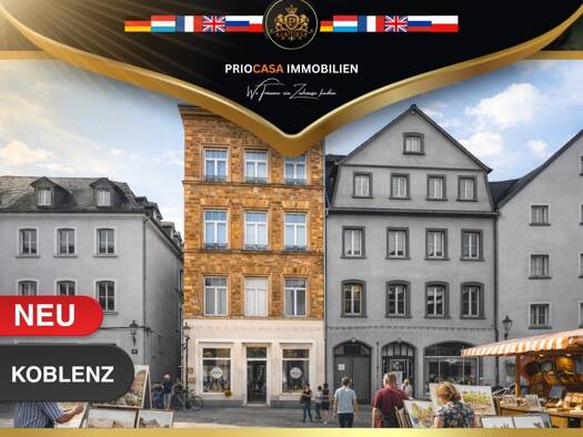 Mehrfamilienhaus zum Kauf 849.000 € 12 Zimmer 219 m² 60 m² Grundstück Ehrenbreitstein Koblenz 56077