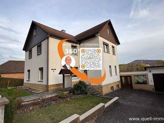 Einfamilienhaus zum Kauf 169.500 € 5 Zimmer 131 m² 1.489 m² Grundstück Unterbreizbach 36414