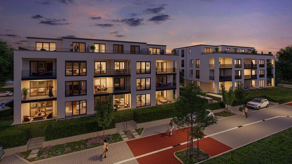 Wohnung zum Kauf - Erstbezug provisionsfrei 499.900 € 3 Zimmer 100,6 m² 3. Geschoss Adolf-Reichwein-Straße 17 Niederrodenbach Rodenbach 63517