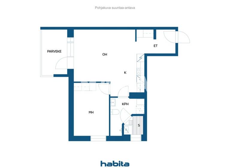 Studio zum Kauf 162.000 € 2 Zimmer 47 m² 6. Geschoss Graniittitie 21 Sipoo 01150