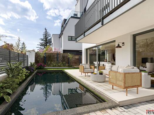 Doppelhaushälfte zum Kauf - Erstbezug 1.270.000 € 4 Zimmer 162,8 m² Wien 1130