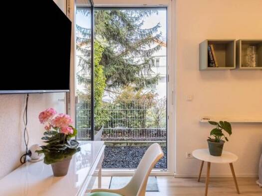 Terrassenwohnung zur Miete 800 € 1,5 Zimmer 30 m² 1. Geschoss frei ab sofort Fürstenberg Konstanz 78467