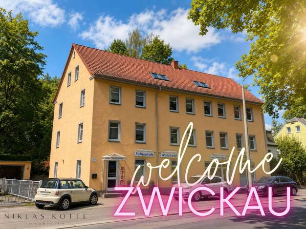 Wohnung zur Miete 600 € 3,5 Zimmer 80,8 m² 1. Geschoss Innere Zwickauer Straße 100 Niederplanitz Zwickau 08062