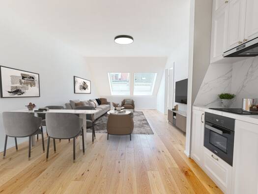 Wohnung zum Kauf - Erstbezug 369.000 € 2 Zimmer 44,3 m² Högelmüllergasse Margareten 1050