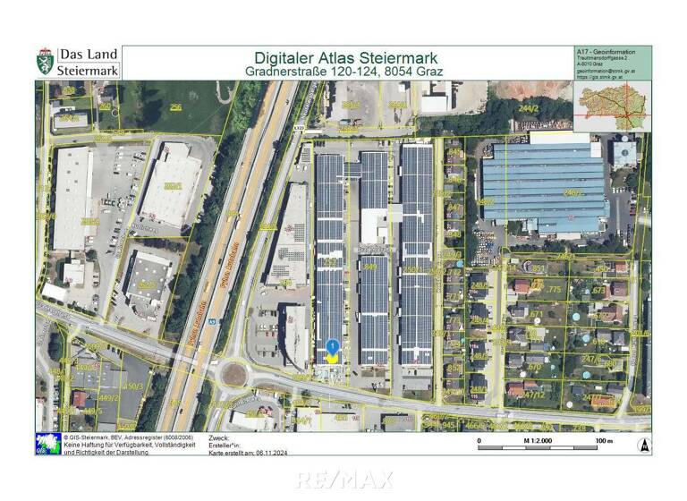 Bürogebäude zur Miete 3.281 € 3 Zimmer 227,9 m² Bürofläche Straßgang Graz,16.Bez.:Straßgang 8054
