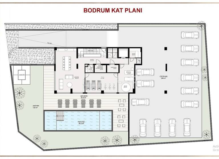 Studio zum Kauf 250.000 € 2 Zimmer 58 m² EG Antalya 07460