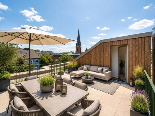 Penthouse zum Kauf - Erstbezug provisionsfrei 1.390.000 € 3 Zimmer 115 m² frei ab sofort Bogenallee 8 Harvestehude Eimsbüttel 20144