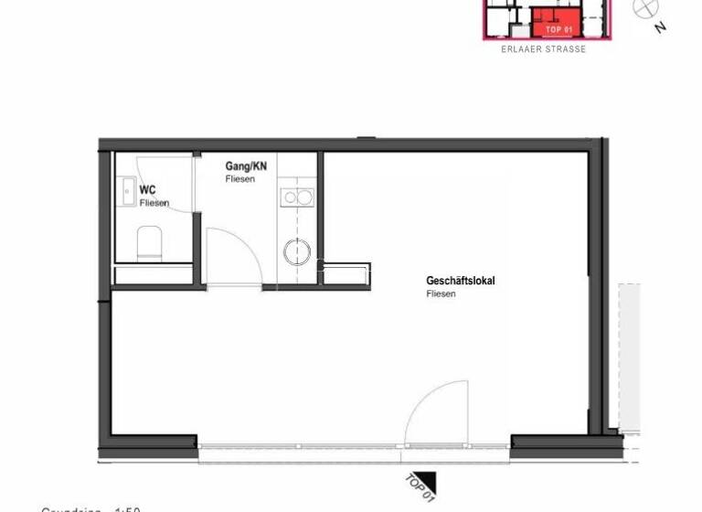Büro zum Kauf - Erstbezug 179.816 € 1 Zimmer 28,9 m² Bürofläche Wien 1230