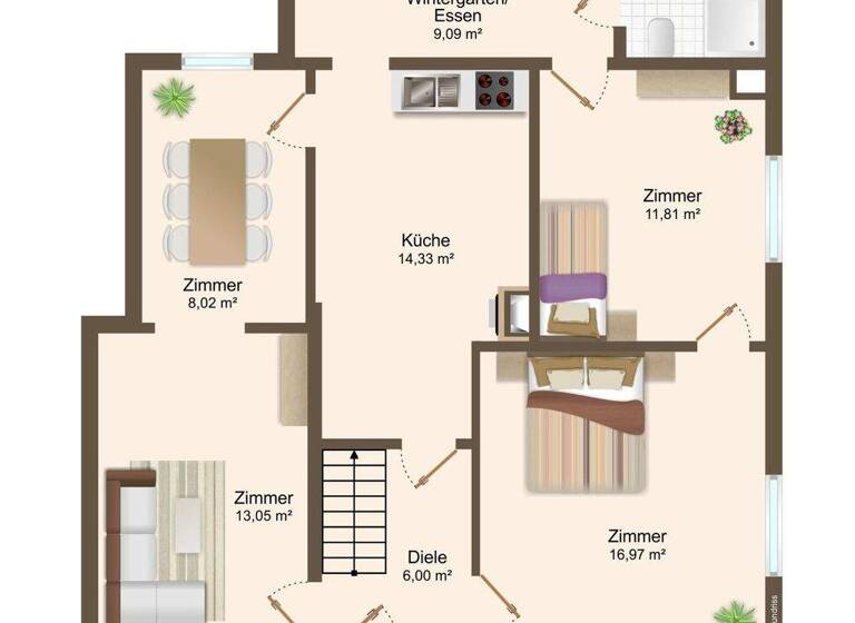 Mehrfamilienhaus zum Kauf 450.000 € 8 Zimmer 151,8 m² 438 m² Grundstück Emmendingen 79312