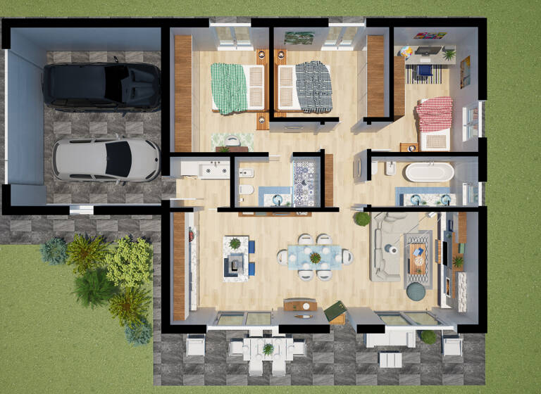 Villa zum Kauf 549.000 € 4 Zimmer 100 m² 800 m² Grundstück Via Pozze 1 Castelnuovo del Garda 37014