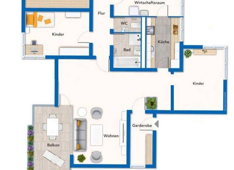 Wohnung zum Kauf provisionsfrei 539.000 € 5,5 Zimmer 124 m² 1. Geschoss Kastenackerweg 10 Sulzgries Esslingen 73733