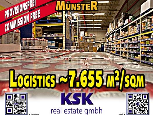 Logistikzentrum zur Miete provisionsfrei 18.642 m² Lagerfläche teilbar von 7.655 m² bis 26.297 m² Münster 48155