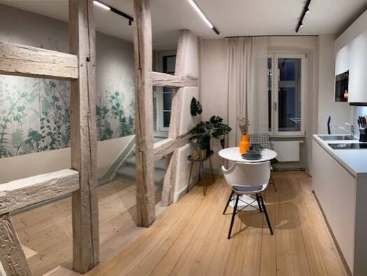 Wohnung zur Miete 740 € 2 Zimmer 38 m² Geschoss 1/1 frei ab 30.09.2025 Rheinstraße 6 Waldshut Waldshut-Tiengen 79761