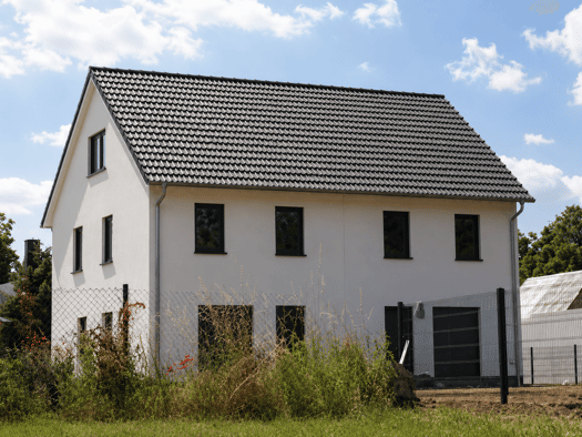Doppelhaushälfte zum Kauf - Erstbezug 495.000 € 5 Zimmer 123 m² 491 m² Grundstück frei ab sofort Erdmannshain Naunhof 04683