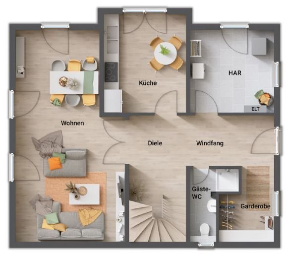 Einfamilienhaus zum Kauf provisionsfrei 273.550 € 6 Zimmer 158,9 m²<br/>Wohnfläche Tüzen Passee 23992