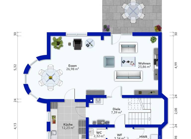 Einfamilienhaus zum Kauf 690.000 € 7 Zimmer 212 m² 740 m² Grundstück Gensingen 55457