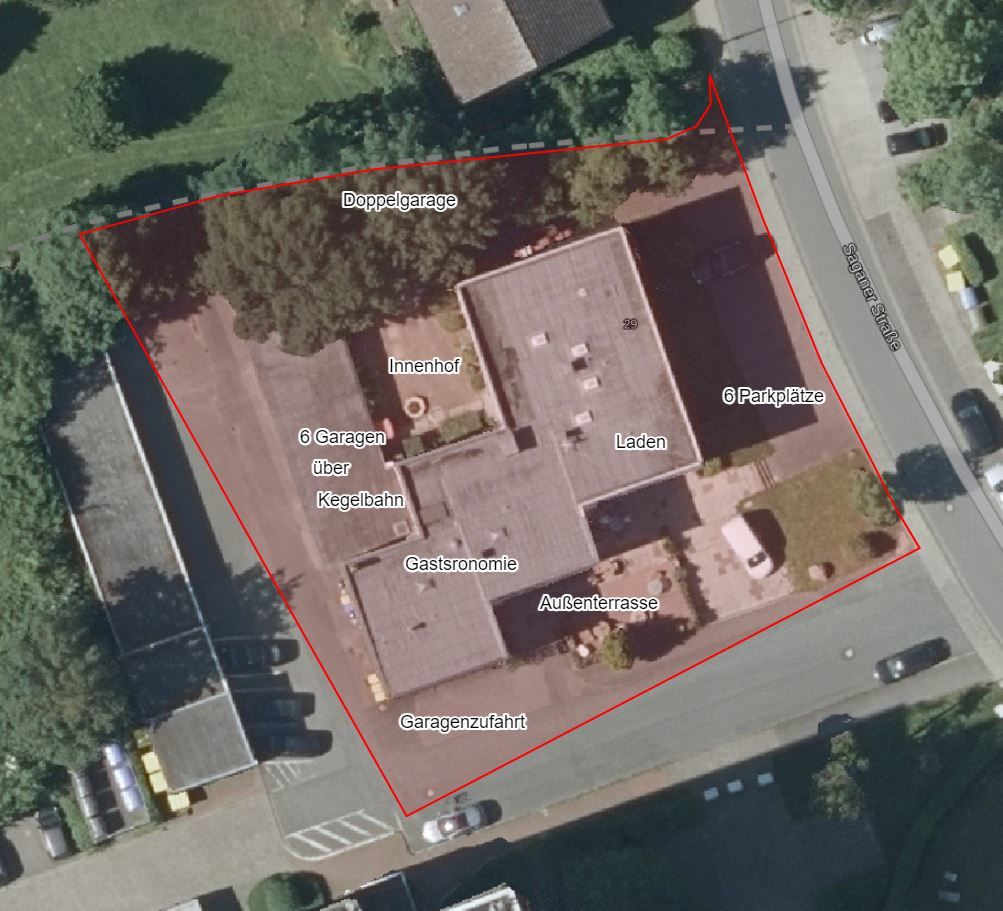 Wohn- und Geschäftshaus zum Kauf als Kapitalanlage geeignet 649.000 € 12 Zimmer 691 m²<br/>Fläche 1.598 m²<br/>Grundstück Detmold - Kernstadt Detmold 32756