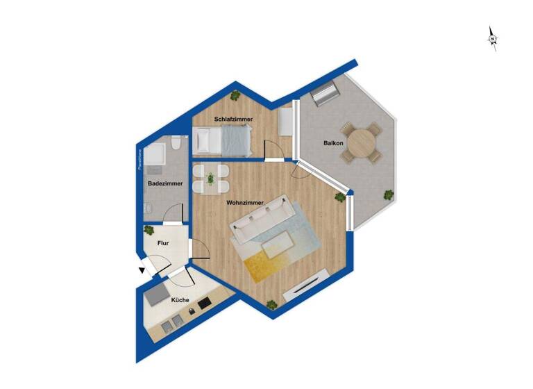 Studio zum Kauf 329.000 € 1 Zimmer 38,8 m² Westerland Sylt 25980