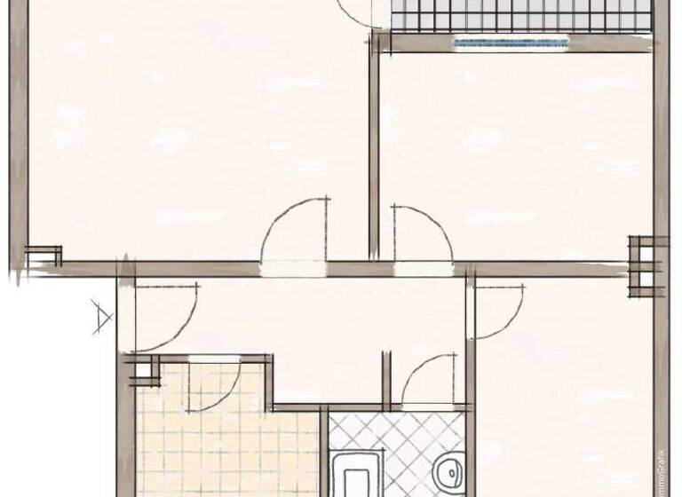 Wohnung zur Miete 569 € 3 Zimmer 64 m² 1. Geschoss Gerkerather Mühle 11 Rheindahlen Mönchengladbach 41179