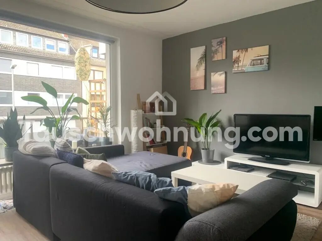 Wohnung zur Miete Tauschwohnung 660 € 1,5 Zimmer 39,6 m²<br/>Wohnfläche 1.<br/>Geschoss Mörsenbroich Düsseldorf 40470