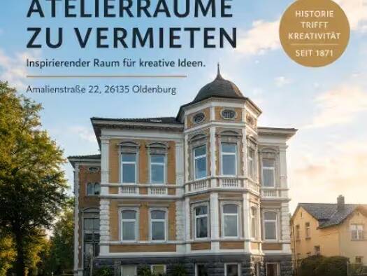 Büro zur Miete provisionsfrei 450 € 1 Zimmer 18 m² Bürofläche Osternburg Oldenburg 26135