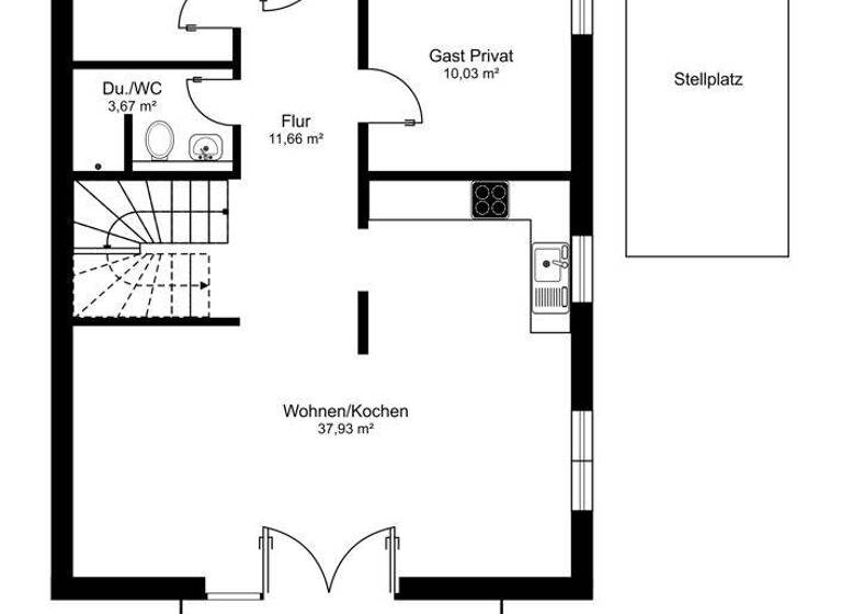 Doppelhaushälfte zur Miete - Erstbezug 1.480 € 5 Zimmer 147 m² 400 m² Grundstück frei ab 01.01.2026 Bispingen 29646