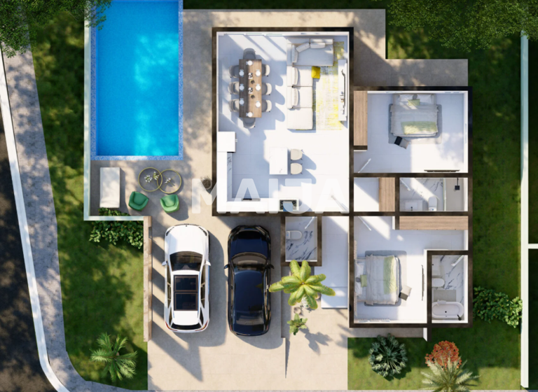 Einfamilienhaus zum Kauf 251.872 € 3 Zimmer 152,2 m² 350 m² Grundstück Cabarete East Cabarete 57000