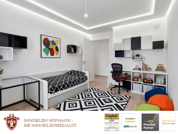 Wohnung zur Miete - Erstbezug 850 € 3 Zimmer 74,2 m² EG frei ab 01.10.2026 Velden Velden 84149