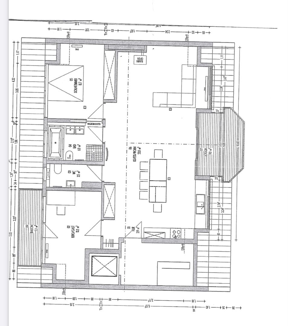 Wohnung zur Miete 700 € 3 Zimmer 98 m²<br/>Wohnfläche ab sofort<br/>Verfügbarkeit Ravensberger Straße Hammer-Mühle Bielefeld 33602