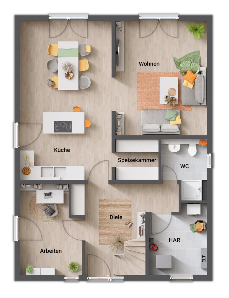 Einfamilienhaus zum Kauf 250.450 € 4 Zimmer 163 m²<br/>Wohnfläche 947 m²<br/>Grundstück Bad Wildungen Bad Wildungen 34537