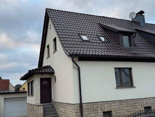 Doppelhaushälfte zum Kauf 334.000 € 6 Zimmer 181,7 m² 464 m² Grundstück frei ab sofort Mühlrain Frohe Zukunft Halle (Saale) 06118