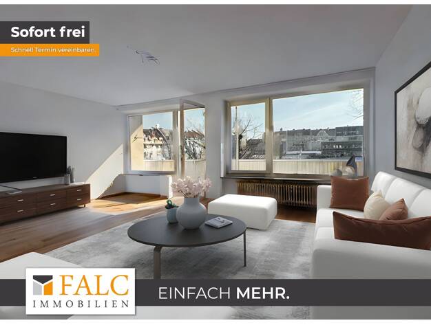 Wohnung zur Miete 970 € 3 Zimmer 86 m² 3. Geschoss frei ab sofort Bleiweiß Nürnberg 90461