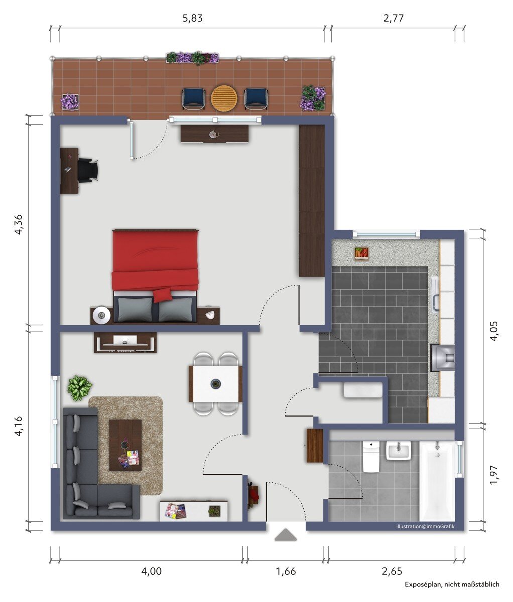 Wohnanlage zum Kauf als Kapitalanlage geeignet 155.000 € 2 Zimmer 68 m²<br/>Fläche Lützenkirchen Leverkusen 51381