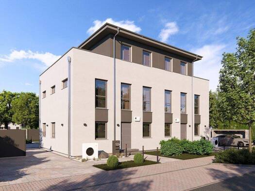 Doppelhaushälfte zum Kauf 448.259 € 4 Zimmer 123,2 m² 200 m² Grundstück Kempener Feld/Baakeshof Krefeld 47803