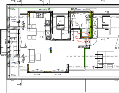 Wohnung zur Miete 1.100 € 2 Zimmer 67 m² 1. Geschoss frei ab sofort Oberensingen Nürtingen 72622